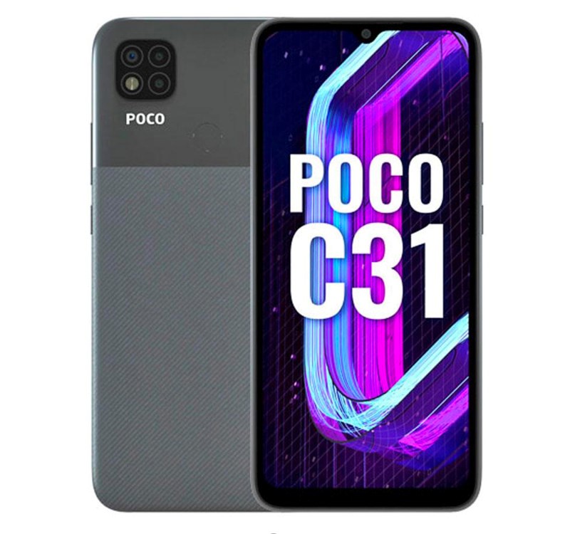 گوشی موبایل شیائومی مدل POCO C31 دو سیم‌ کارت ظرفیت 64 گیگابایت و رم 4 گیگابایت D1036