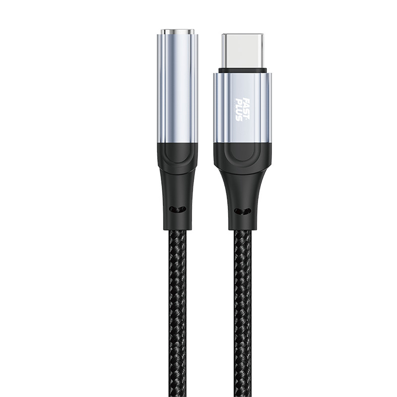 کابل تبدیل لایتنینگ به AUX فست پلاس مدل FW-73