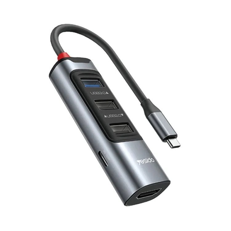 هاب 5 پورت USB 3.0 یسیدو مدل HB23