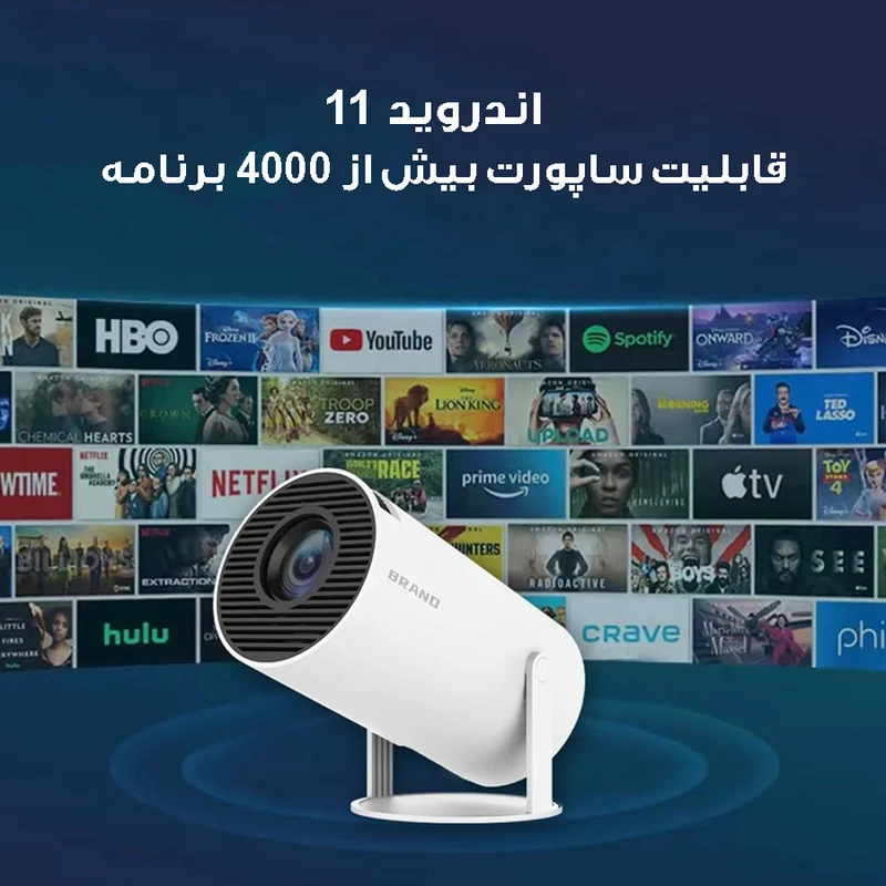 ویدئو پروژکتور مدلBUFF) HY-300 Android) 