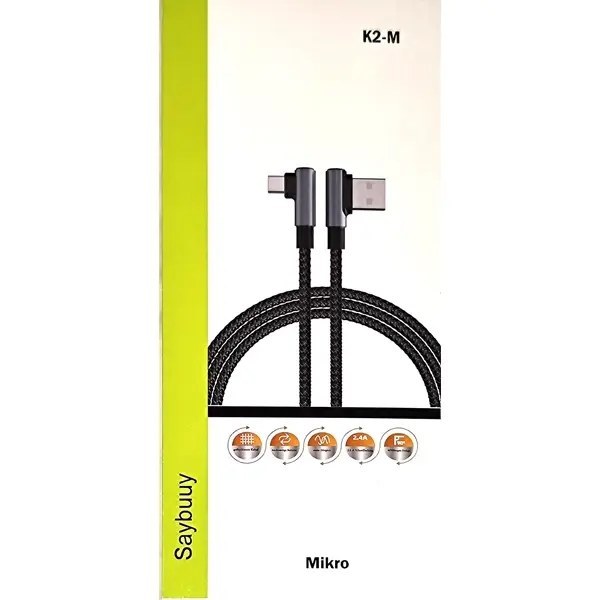 کابل شارژ گیمینگ K2M | مناسب برای بازی و شارژ سریع