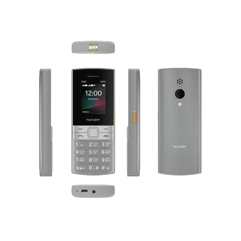 گوشی موبایل هانوفر مدل 150D (2023) ظرفیت 32 مگابایت و رم 32 مگابایت