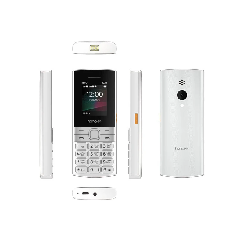 گوشی موبایل هانوفر مدل 150D (2023) ظرفیت 32 مگابایت و رم 32 مگابایت