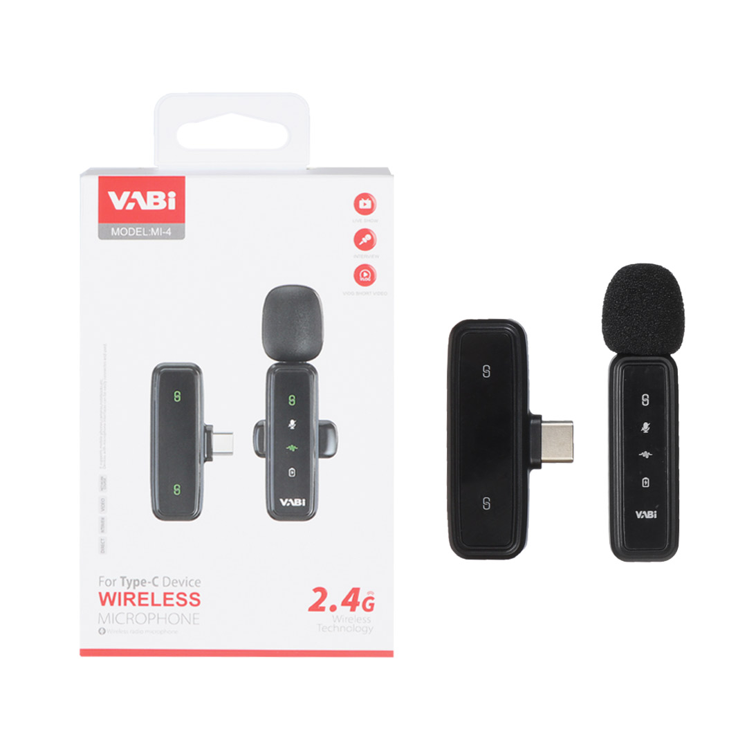  میکروفون بی سیم VABI Type-C مدل MI-4