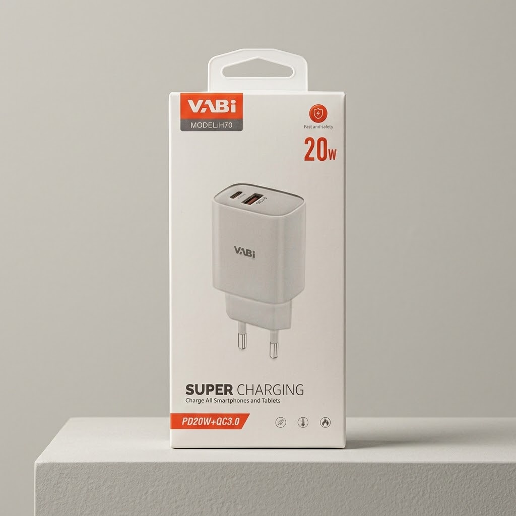 شارژر دیواری ۲۰ وات Vabi مدل H70