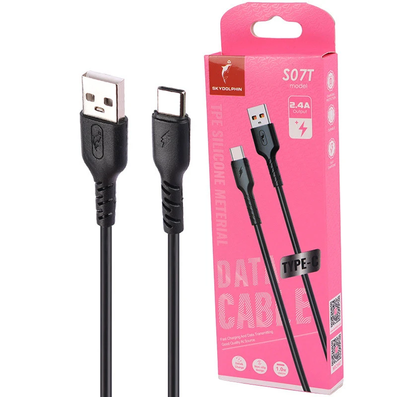 کابل تبدیل USB به USB-C اسکای دلفین مدل S07T