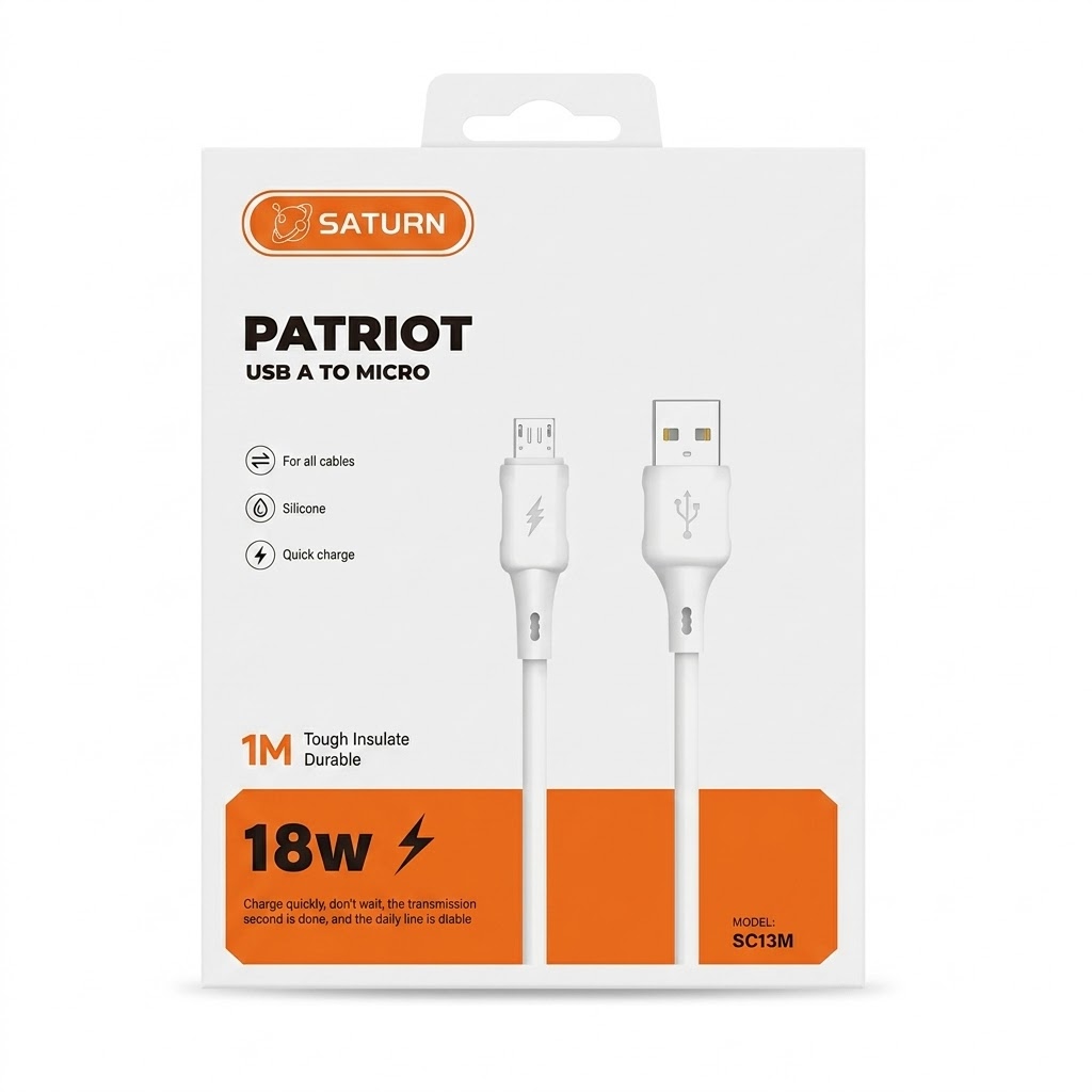 کابل سیلیکونی SATURN PATRIOT SC13