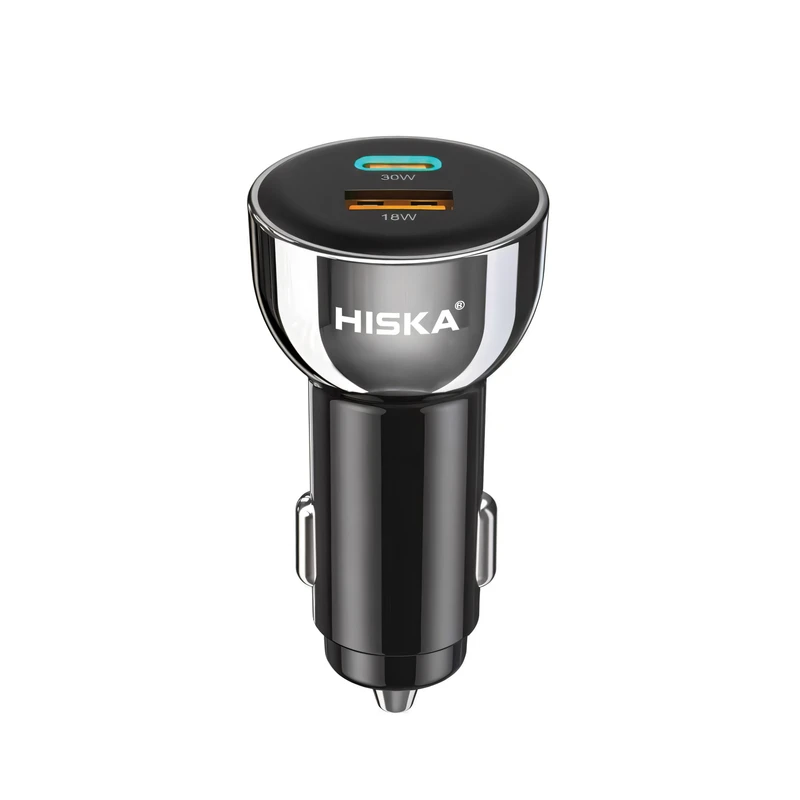 شارژر فندکی 30 وات هیسکا مدل HCC-307