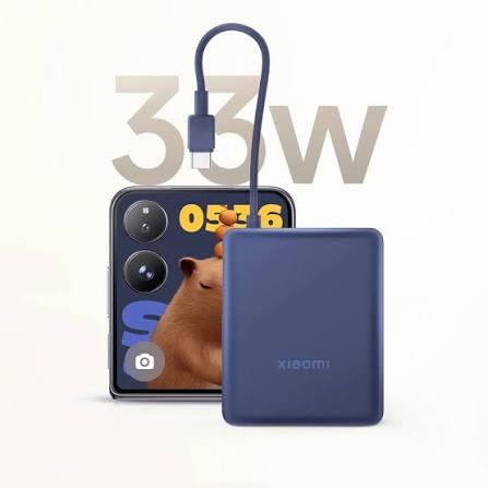 پاوربانک شیائومی Redmi PB1033MI10 آبی - نمای دوم