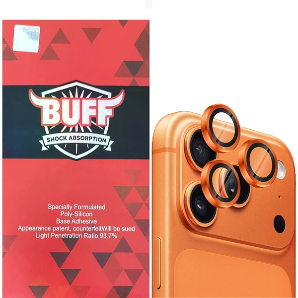 محافظ لنز دوربین BUFF مدل IPHONE 17 PRO MAX