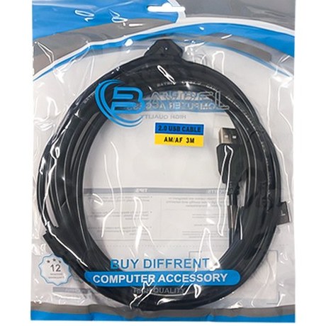 کابل افزایش طول USB طول 5 متری BAYBEL