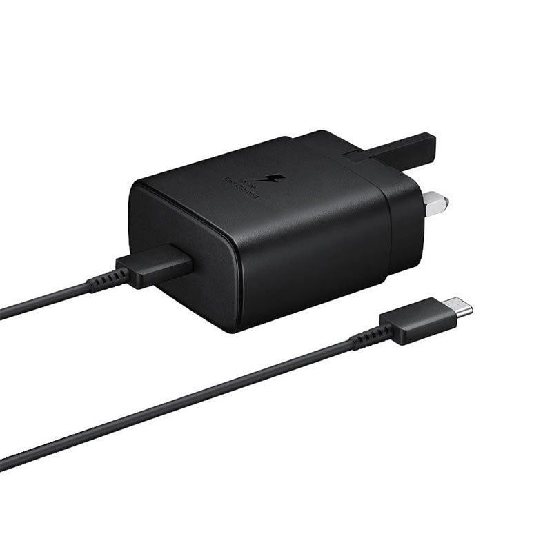 شارژر سامسونگ ۴۵W PD Adapter USB-C باکابل دوسر تایپ سی (high quality)