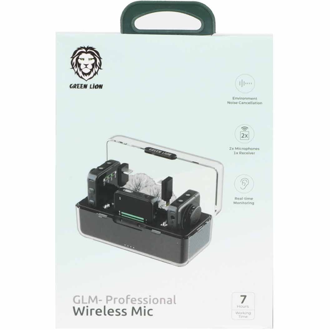 میکروفون یقه ای گرین لاین مدل GLM Professional GNPGLMWMICBK (کارکرده)