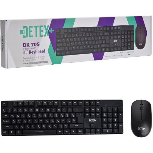 کیبورد و ماوس بیسیم دیتکس مدل DK-705