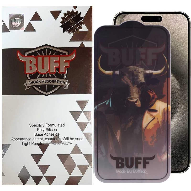 گلس BUFF مدل  IPHONE 15 PROMAX
