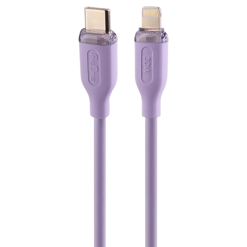 کابل تبدیل USB-C به لایتنینگ پرووان مدل PCC122 به طول 1 متر
