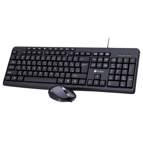 ست کیبورد و ماوس سیمی پرووان مدل PMK30