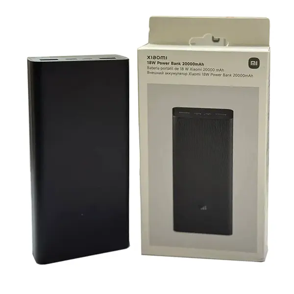 پاور بانک شارژ سریع تایپ سی و یو اس بی 20000 شیائومی (high quality)