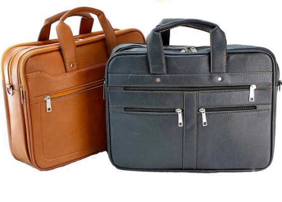 کیف دوشی لپتاپ چرمی کد 1105